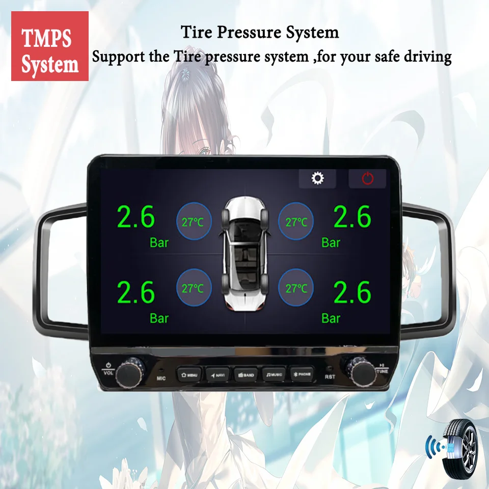 2Din Android 14 Autoradio Multimedia PC Tablet For Honda Freed 2008 - 2016 GPS DVD Video Music Player Car intelligent systems