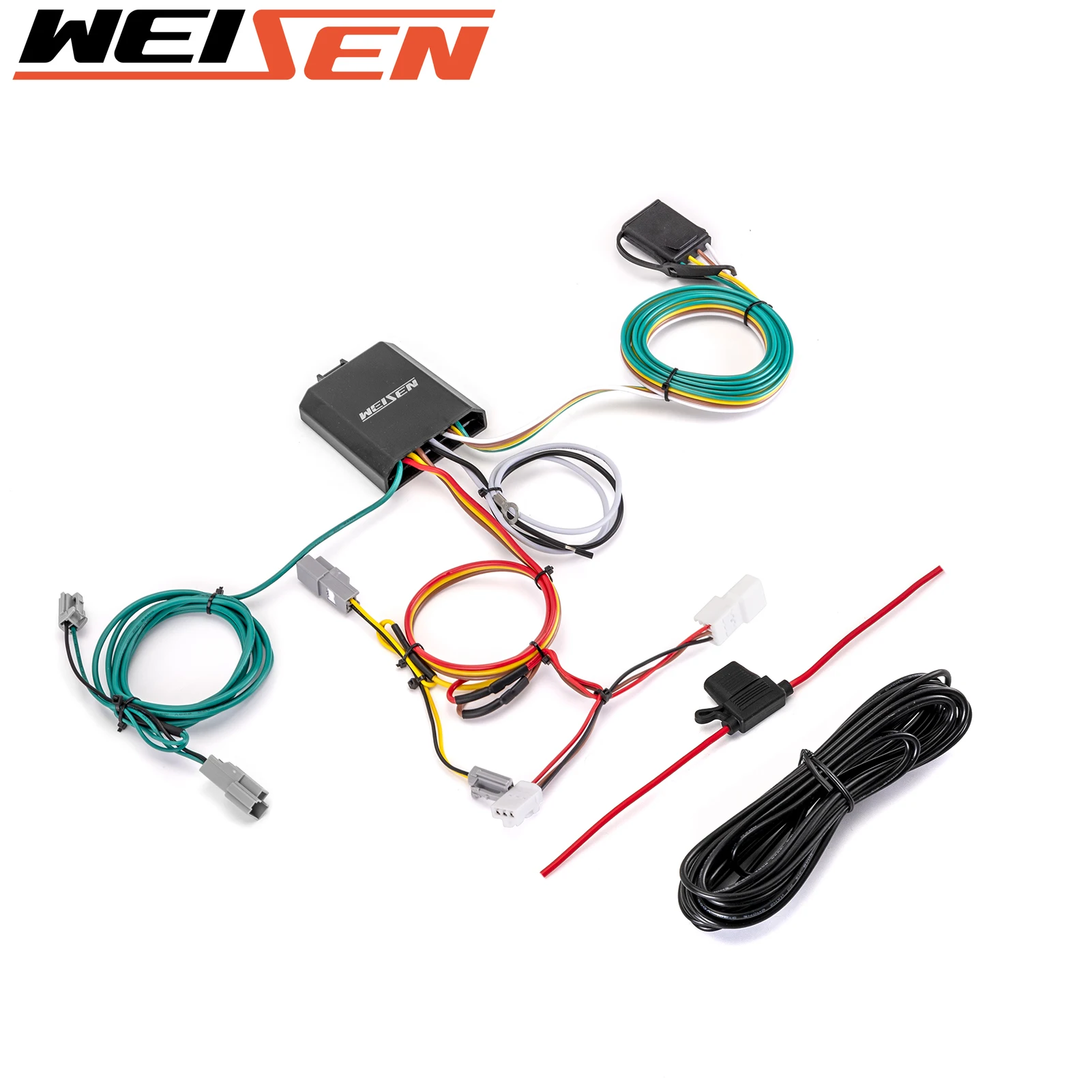 Car 4-Pin Trailer Wiring Harness Connect Trailer Taillight Brake for 2003-2019 Toyota FJ Cruiser Corolla Camry Mazda CX-7 6 3