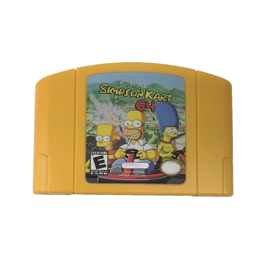 

N64 Game Cartridge American Version, Retro, Go-kart 64, English Game Cartridge, Collection Hobbies, Toys, Gifts