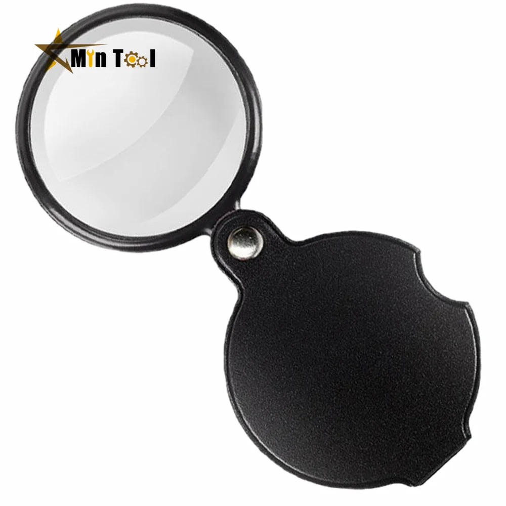 10X Magnifying Glasses For Kids Senior Pocket Magnifier For Reading Close Work Mini Folding Magnifying Magnify Glass