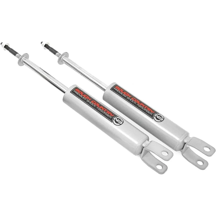 

0-3 N3 Front Shock Absorbers for 99-06 Chevy/Sierra 1500 4WD - 23140_A Black Performance Durable Steel