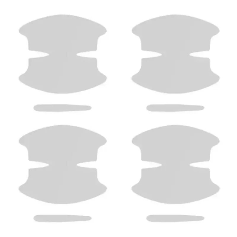 

8PCS Transparent TPU Car Door Handle Protector Shield Sheets Anti Scratch Film Auto Healing Protective Cover Universal