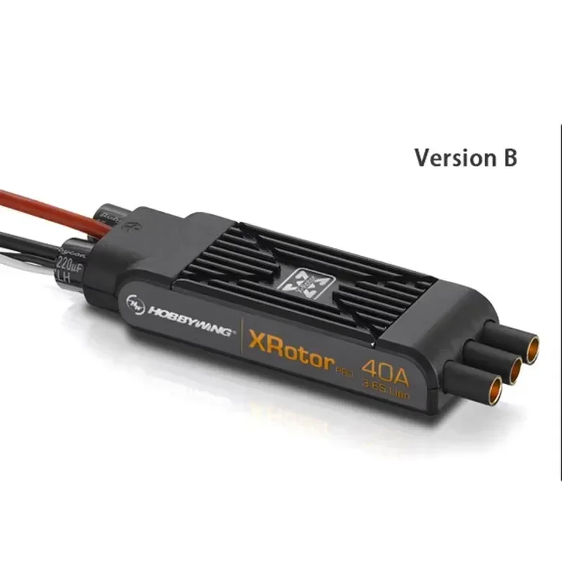 2PCS Hobbywing XRotor Pro 40A ESC 3S-6S Geen BEC, voor 550-880mm FPV Drone, Sync Controle Warmteafvoer, Multicopter