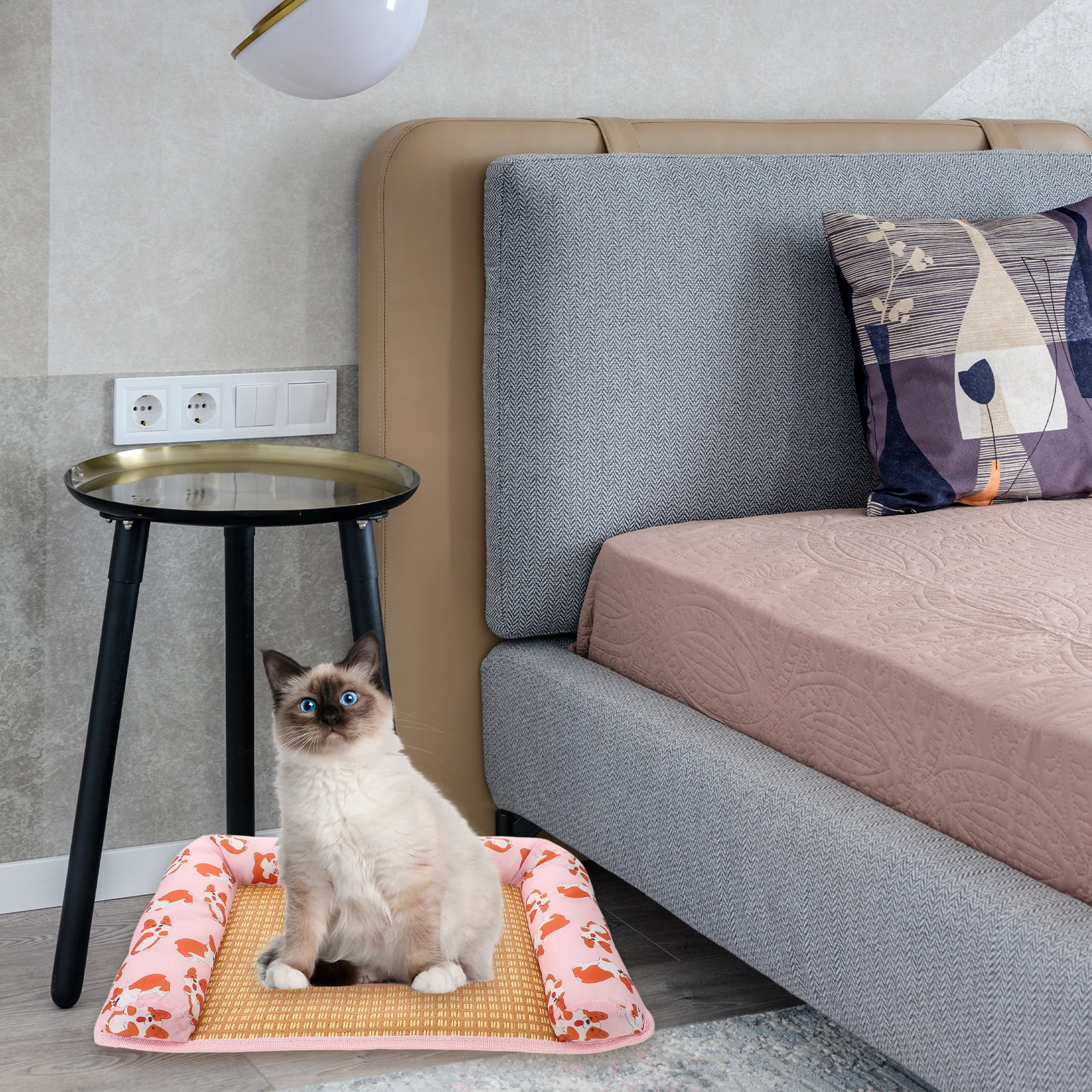 

Pet Cooling Mat Summer Pad for Cats Dogs Small Sleeping Cat Bed Dog Cool Mat Oxford Cloth Durable Practical Pet Supplies