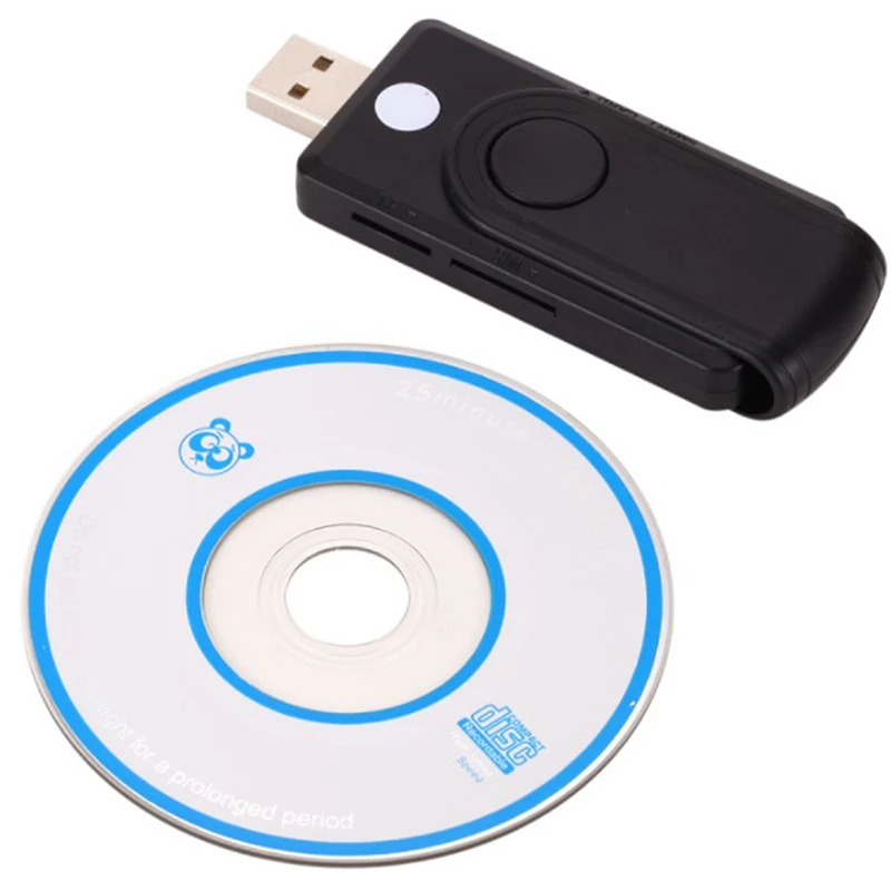 

UTHAI X02 USB SIM Smart Card Reader for Bank Card CAC ID SIM SD TF/Micro SD