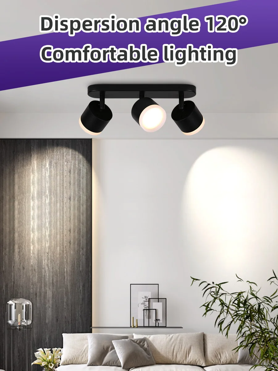 

Потолочный светильник DownLight GX53 Base Гостиная Кухня Спальня Коридор Spot LED AC85-265V Прожектор для декора комнаты Домашний настенный светильник LED