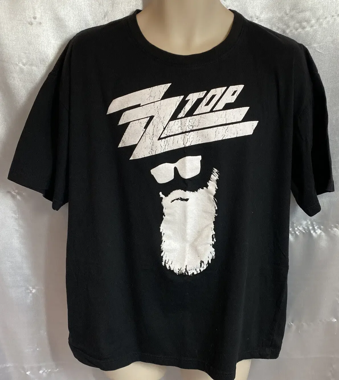 ZZ TOP ROCK BAND MUSIC T-SHIRT BLACK SIZE XL VERY GOOD CONDITION. N 12