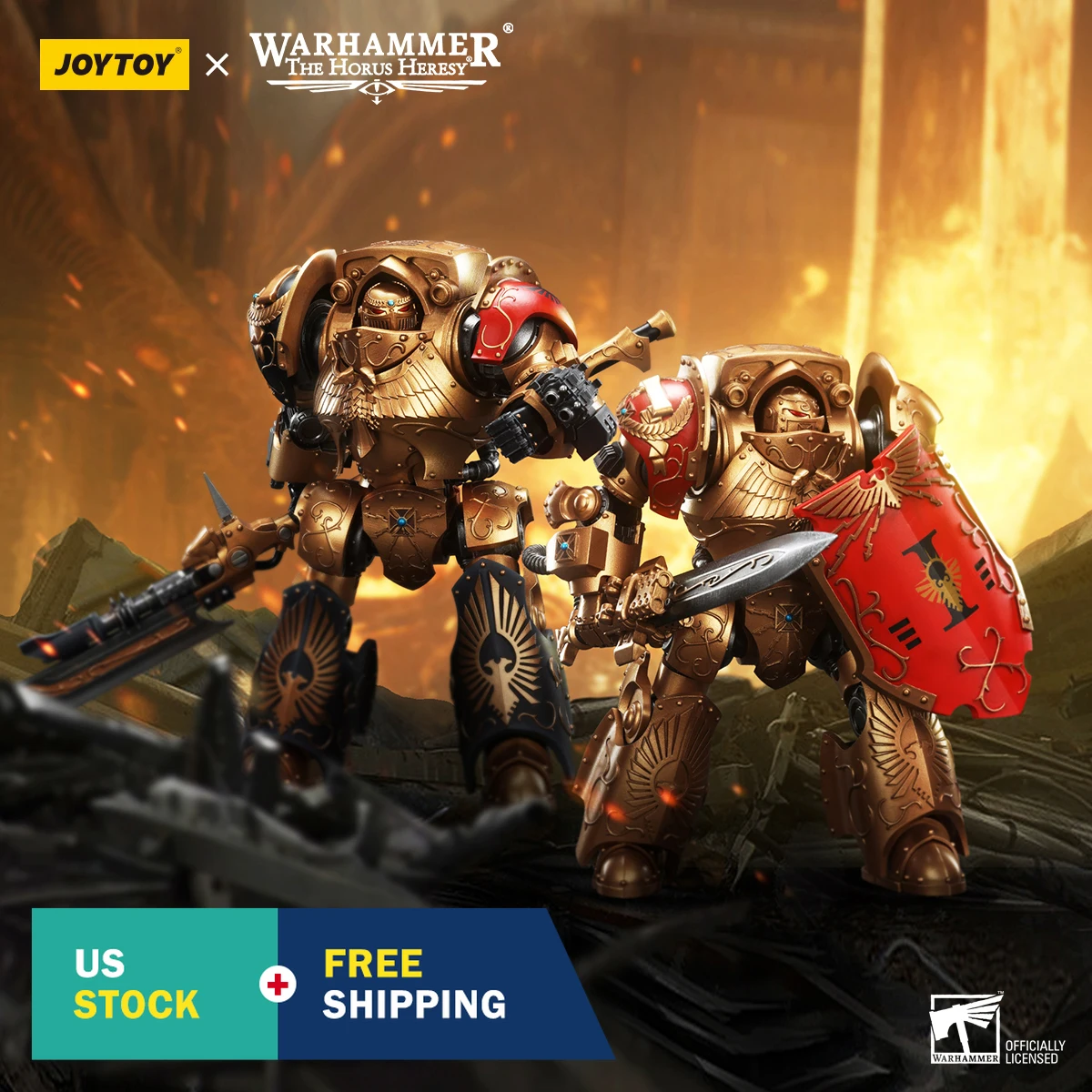 

HiPlay JOYTOY Warhammer The Horus Heresy 1/18 Legio Custodes Contemptor Dreadnought JT00805 Фигурки JT00812