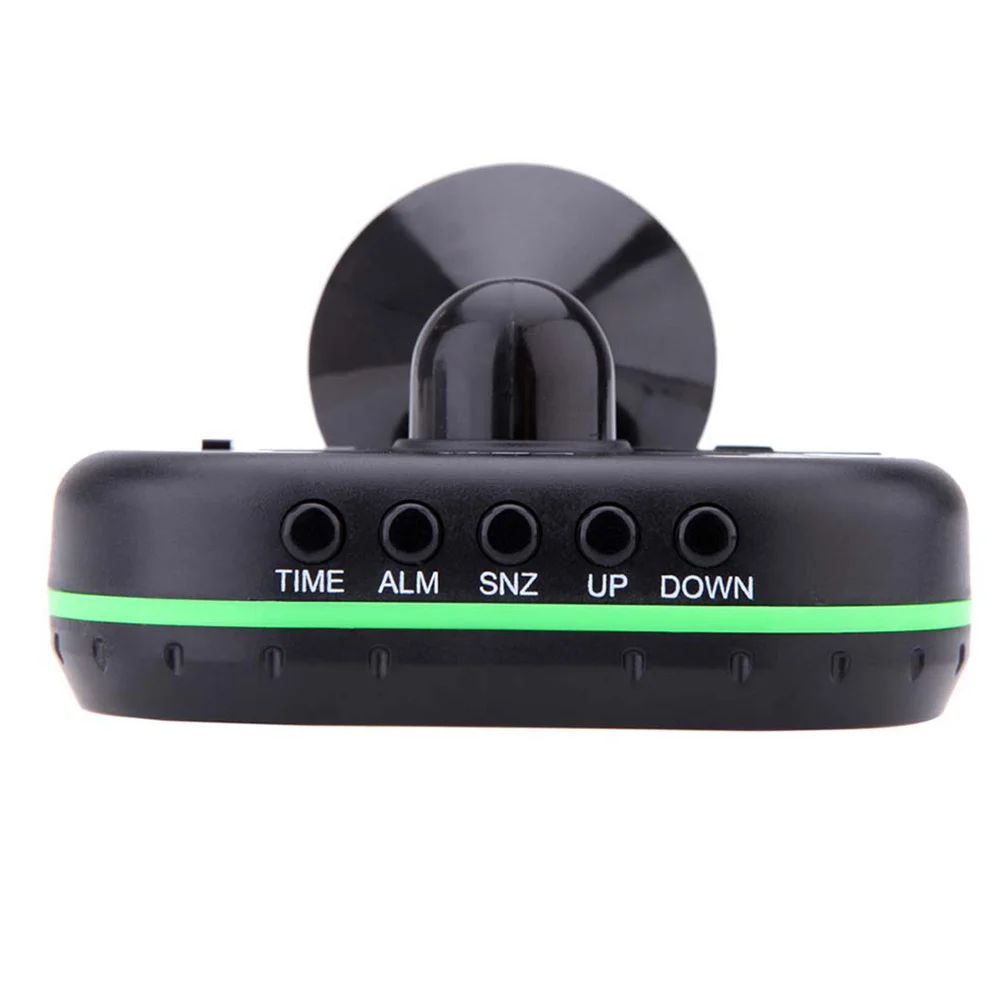 

Dashboard Digital Lcd Time Calendar Display High Definition Reading No Drilling Easy Install For Car Vent Adhesive Tape Stand