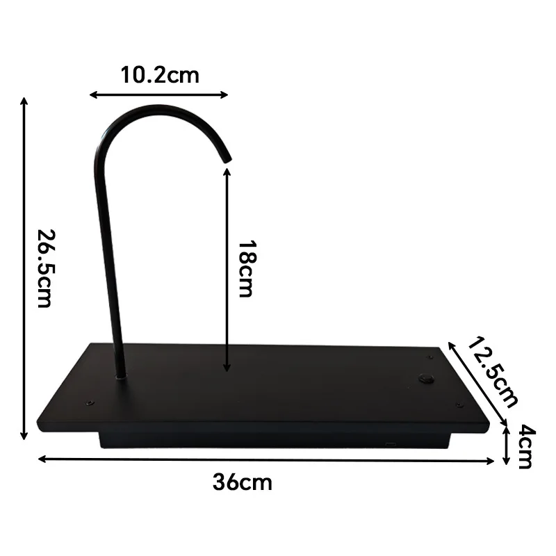 Modular Camping Table Tea Tray Water Dispenser Accessory Outdoor Tea‑making Panel Component