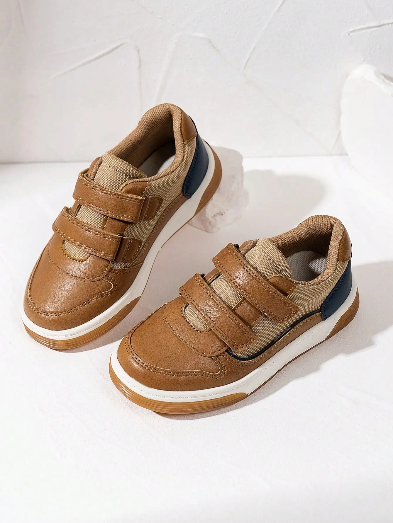 Low-top Casual Skate Shoes, Comfort Breathable Flat Sneakers, Anti-slip Rubber Outsole, Wear-resistant Oxford Shoes for Outdoor