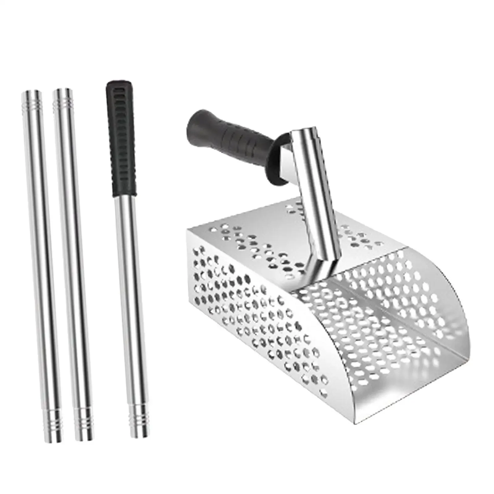 Sand Sifter Cleaning Tool Fast Sifting Metal Detecting Tool Handheld Sturdy Portable Dipper Beach Shovel Shell Collecting Tool
