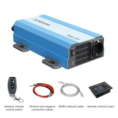 1000w Pure Sine Wave Power Inverter Power Converter with Remote Control for Outdoor/Home/Camping/RV/Truck/Car