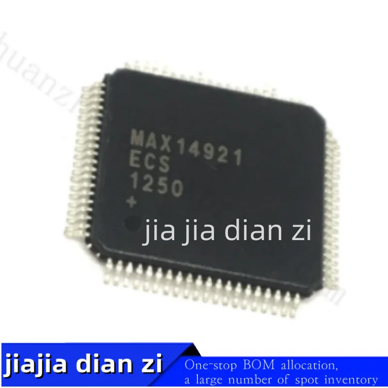 1pcs/lot MAX14921ECS QFP80 Power Management Battery Monitor Chip  in stock