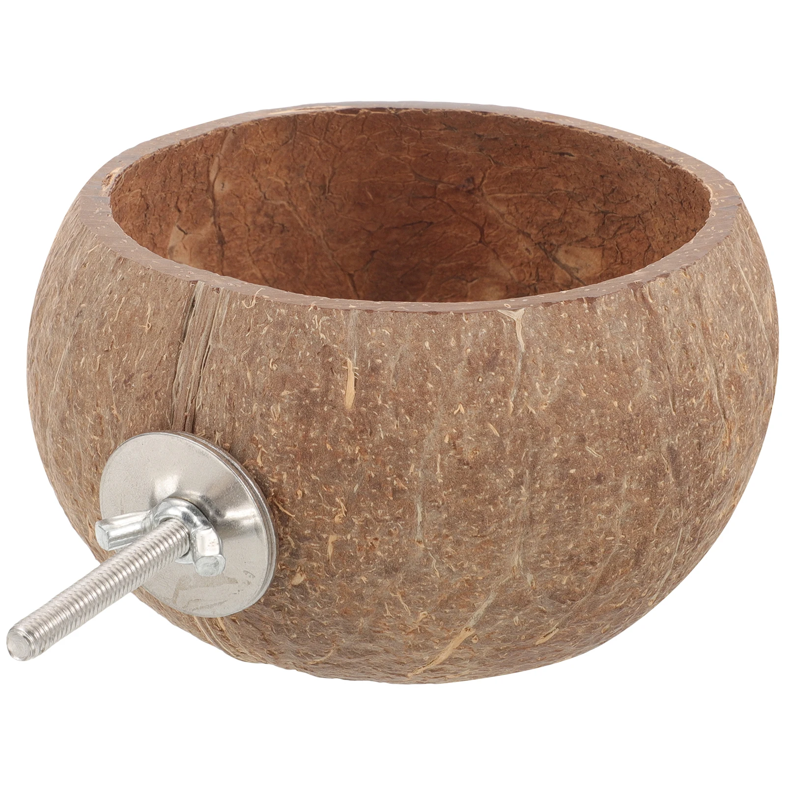 

Pet Coconut Shell Cage Hamster Feeding Comfortable Mealtime Guinea Pig Food Small Bunny Food Household Rat Compact Hamster Bowl