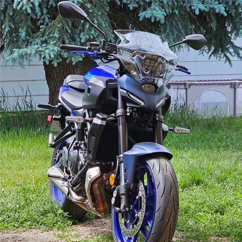 

Well-Windshield Wind Deflector Bracket Kit Fairing Windproof Screen For MT-07 MT07 2025-Up Motorcycle Accessories