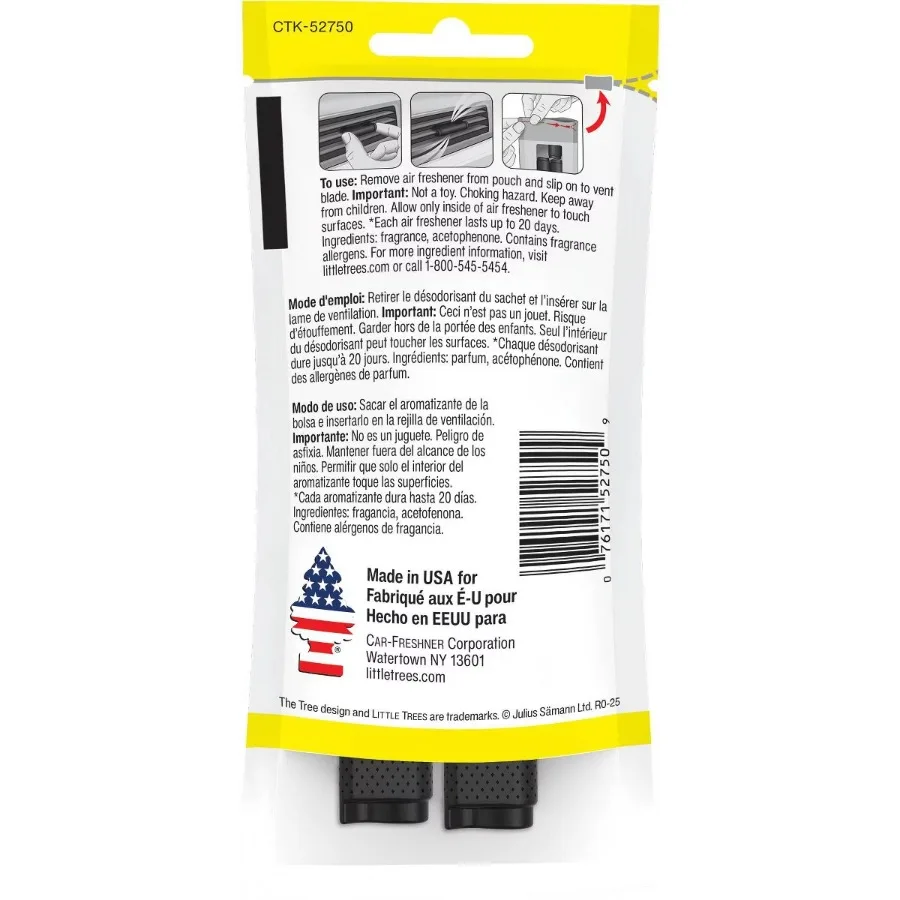 4pk Vent Wrap Wild Cherry Air Freshener