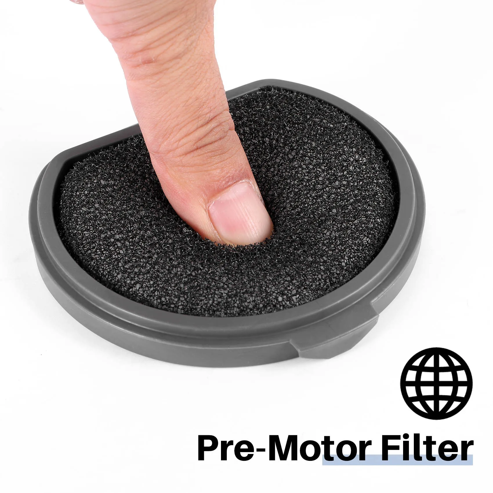 Filtro hepa lavável para vácuo aeg, 2 partes, qx9-1-50ib, qx9-1-50ib, qx9-1-alrg