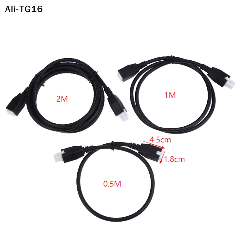 【TG16】1Pc 2026 New 0.5/1/2M Electric Stand Up Sit Desk Extension Cable Motor Cable Multi-core Connecting Cable Power Cable