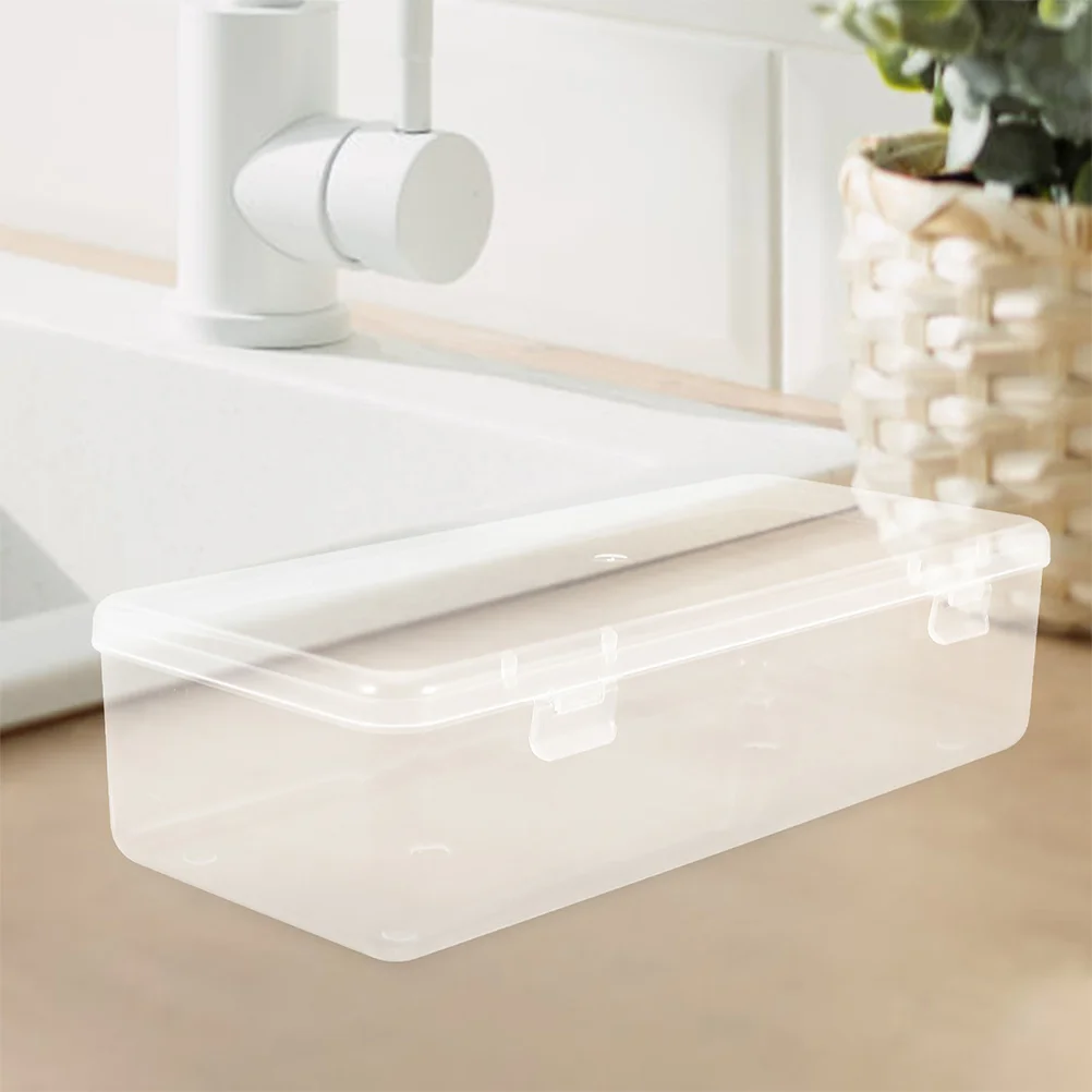 

2Pcs Cheese Keeper Container with Lid for Refrigerator Storage Organizers Household Food Case Butter Cheese Storage Solutions