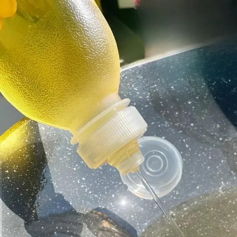 المطبخ التوابل زجاجة زيت ضغط ملء صلصة الزيت زجاجة خل مانعة للتسرب المنزلية التوابل خزان صلصة زجاحة ضغط