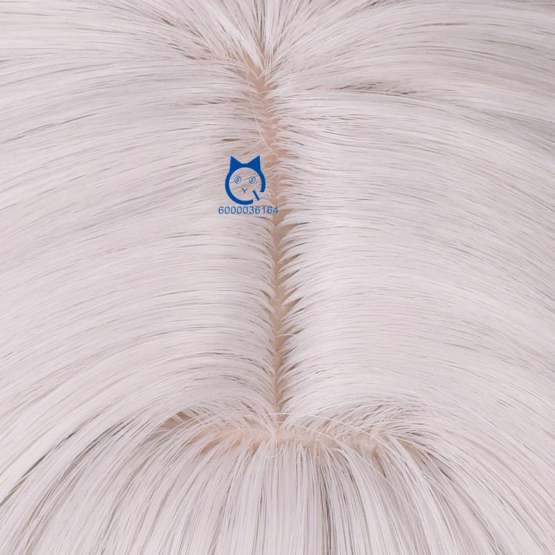 Honkai: Star Rail Game Clara Cosplay Wigs Long Synthetic Straight White New Arrival Hair Heat Resistant Wig for Party Comic Con