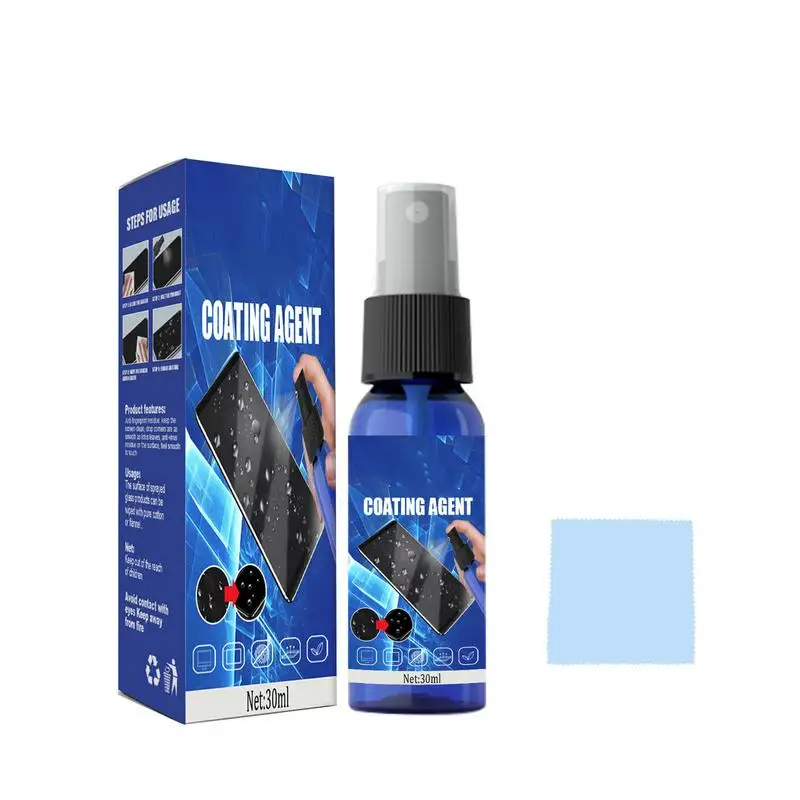 For Mobile Phones Cameras And Tablets Screen Protector Liquid Spray Anti-Scratch Coating Agent Spray 9H Hardness 30ml