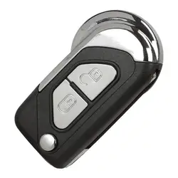 Remote 2 buttons flip folding car key Shell case fob cover for Citroen DS3 uncut VA2 key blade housing cover