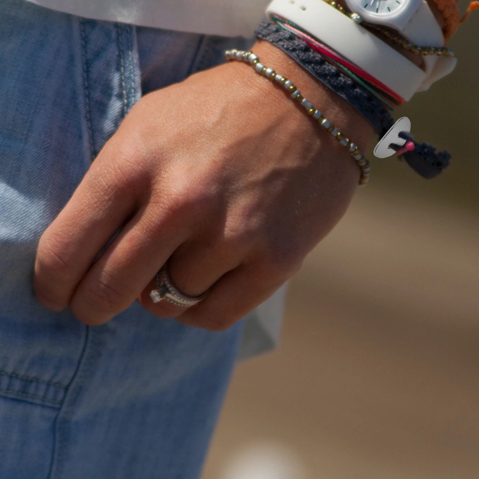 

50Pcs Stainless Steel DIY Bracelet Buckle Creative Design Smooth Surface Jewelry Making Accessories for Bracelet Necklace DIY