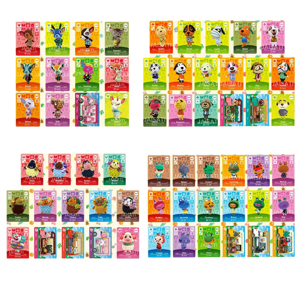 Rfid Nfc Tag Amxxbo Leaf Animal Crossing Lock Amxxbo Card For ACNH New Horizons NS Switch WIIU Card Nfc Tag Card Set Carte