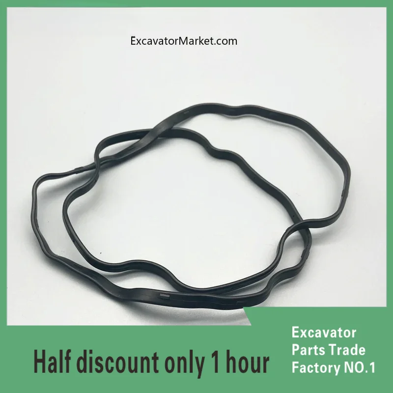 

For Komatsu PC56-7 60-8 excavator S4D87E engine Valve chamber Rubber strip Rubber pad excavator accessoriesexcavator Parts