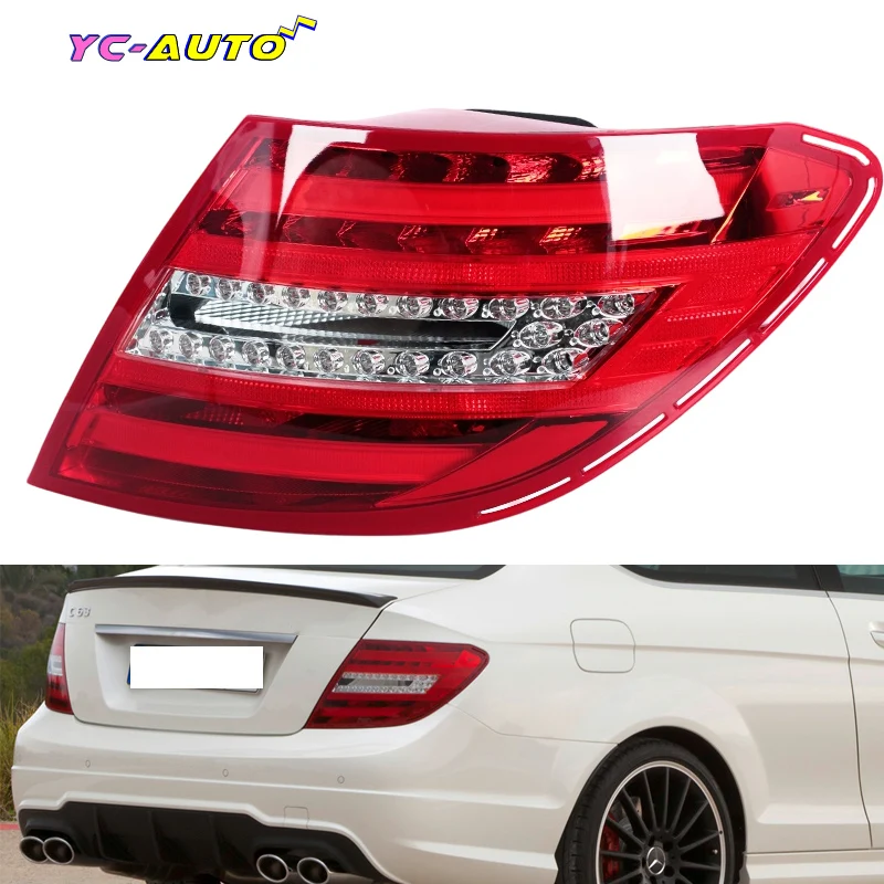 For Mercedes Benz W204 C180 C200 C220 C260 C280 C300 2011-2014 LED Tail Lamp Stop Signal Light Car Accessories 2049060503