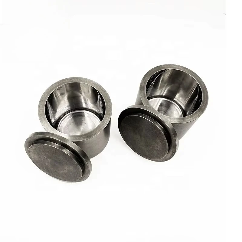 High wear resistance 50ml-1000ml cemented carbide grinding ball mill tank, covered ball mill and tank for efficient grinding