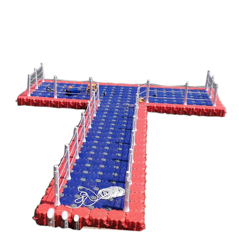 جسر عائم، رصيف عائم، منصة عائمة لمنتزه مائي، ممشى للمشاة، منصة صيد بحري، برميل عائم لتربية الأحياء المائية #4