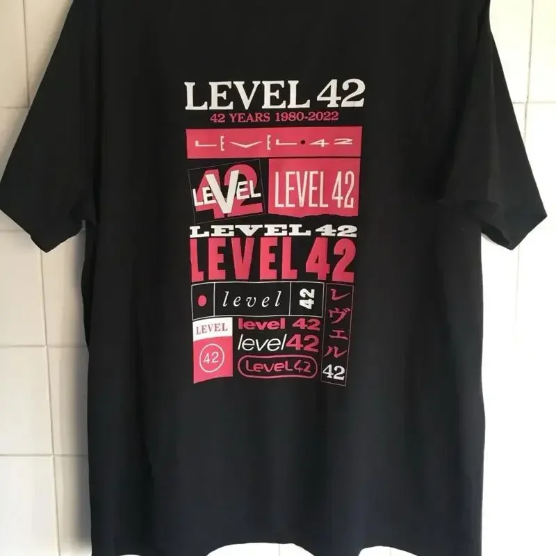 Level 42 Band Years 1980 2022 T Shirt Full Size S 5Xl