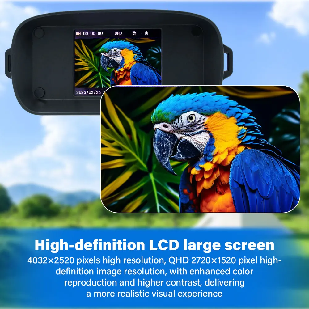 Binocular Infrared Night-Visions R18 1080P Day Night Use Photo Video Taking 10X Digital Zoom 300M Full Dark Viewing For hunting