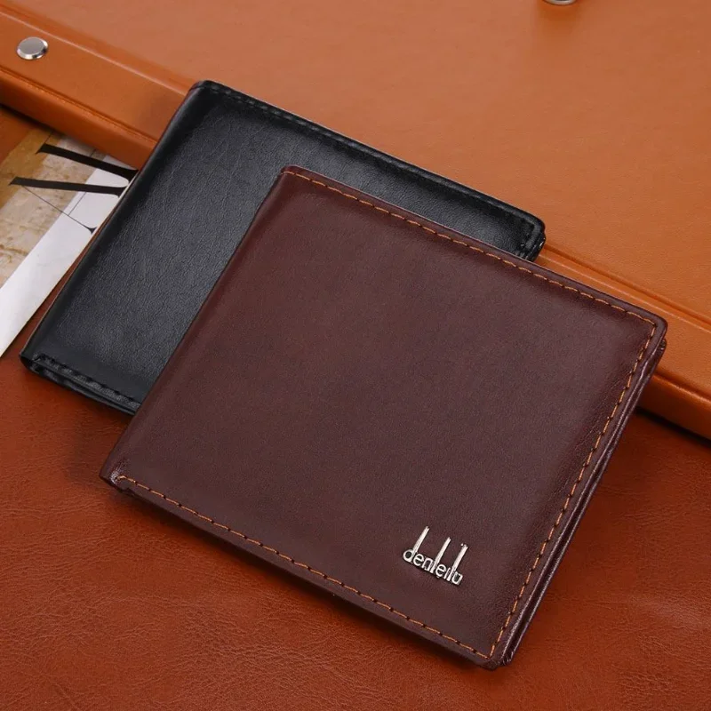 PU Leather Small Wallets Upscale Upgrade Ultra Thin Mini Wallet Men Women Business Coin Purse Credit Card Holder Wallets Purse