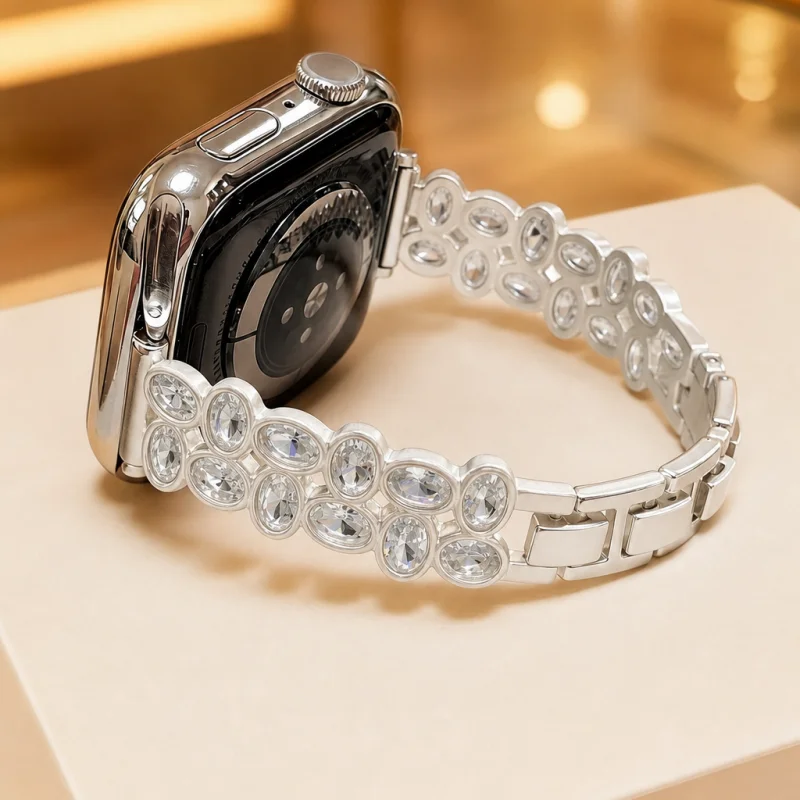 Premium Light Luxury Metal Strap Suitable for Apple iWatch Strap 38mm 40mm 41mm 42mm 44mm 45mm 49mm Fashion Strap