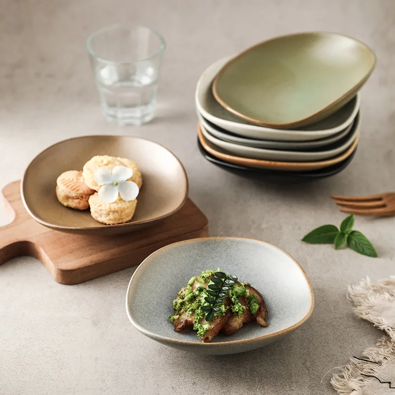 Tazones de cerámica para salsa, para salsas como ketchup, mostaza, mayonesa y wasabi, mini platos para salsa, para sushi, dumplings y aperitivos.