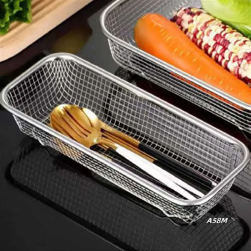 

Utensil Drying Rack 4 Pack Stainless Steel Utensils Holder Compact Dish Rack Chopsticks Spoons Drainer Basket Organizer
