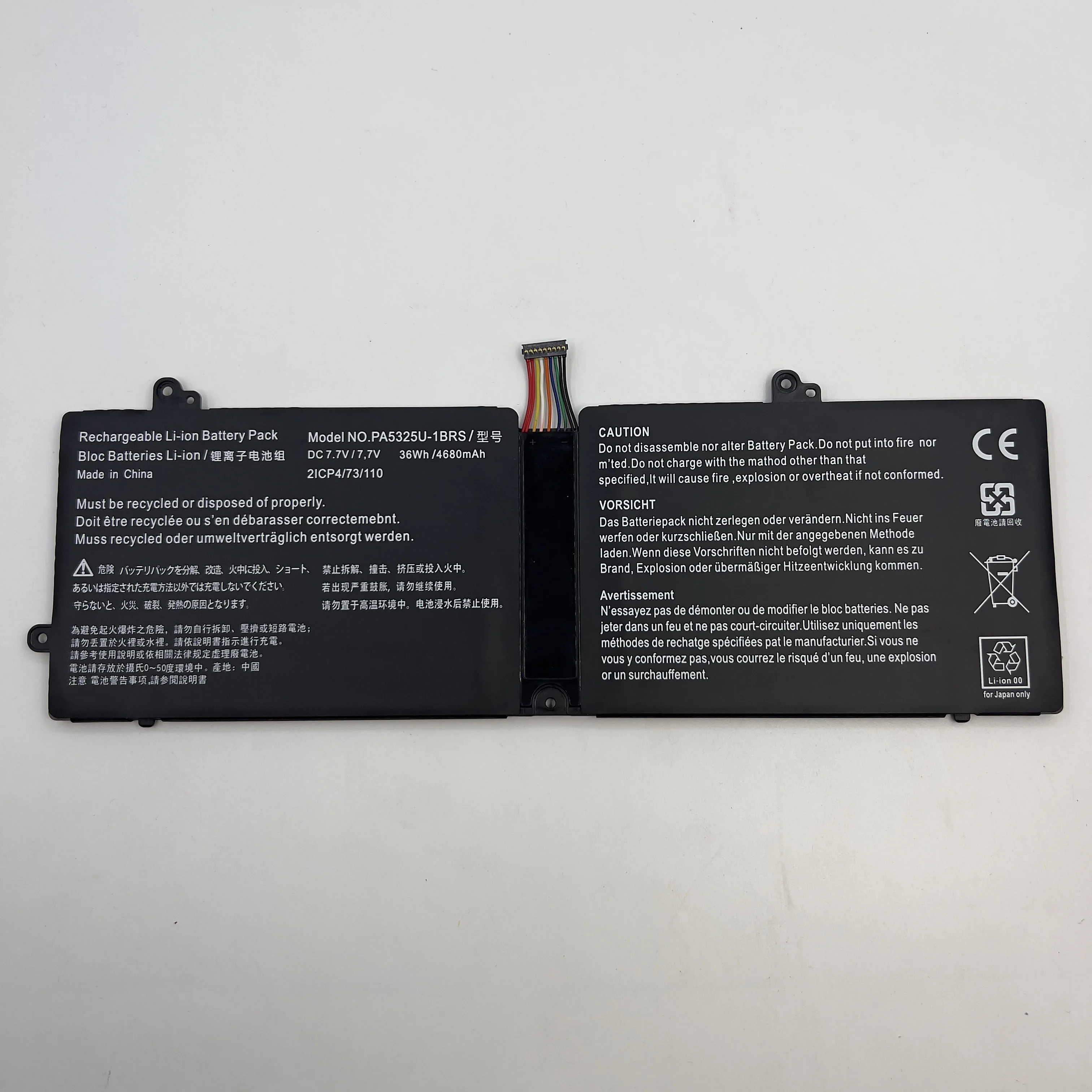 Toshiba Port g X30T-E-113,Portege X30T-E-10Q,176,1DP,X30-T-E PA5325U-1BRS PA5325U PA5325 batterie