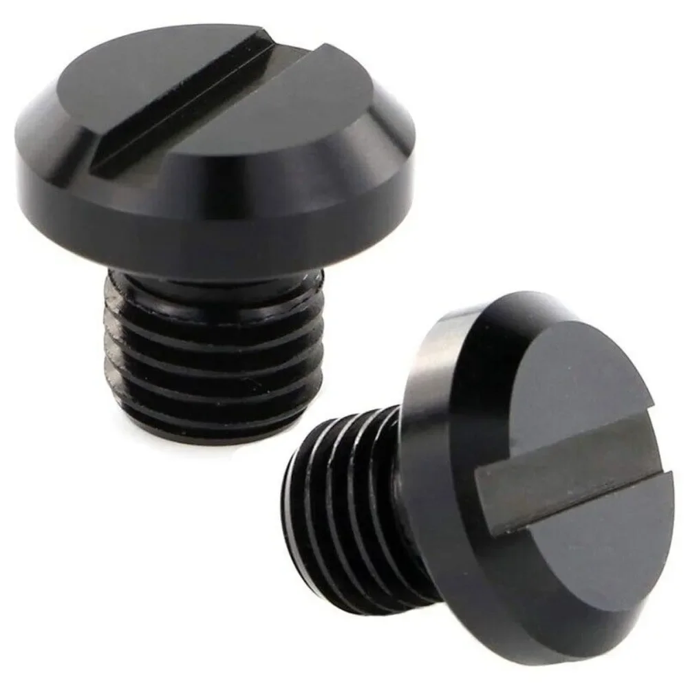 

2Pcs 10mm Mirror Blanking Plugs Hole Plugs, M10 X1.25 Alloy Pair Fit for GROM MSO4Z8