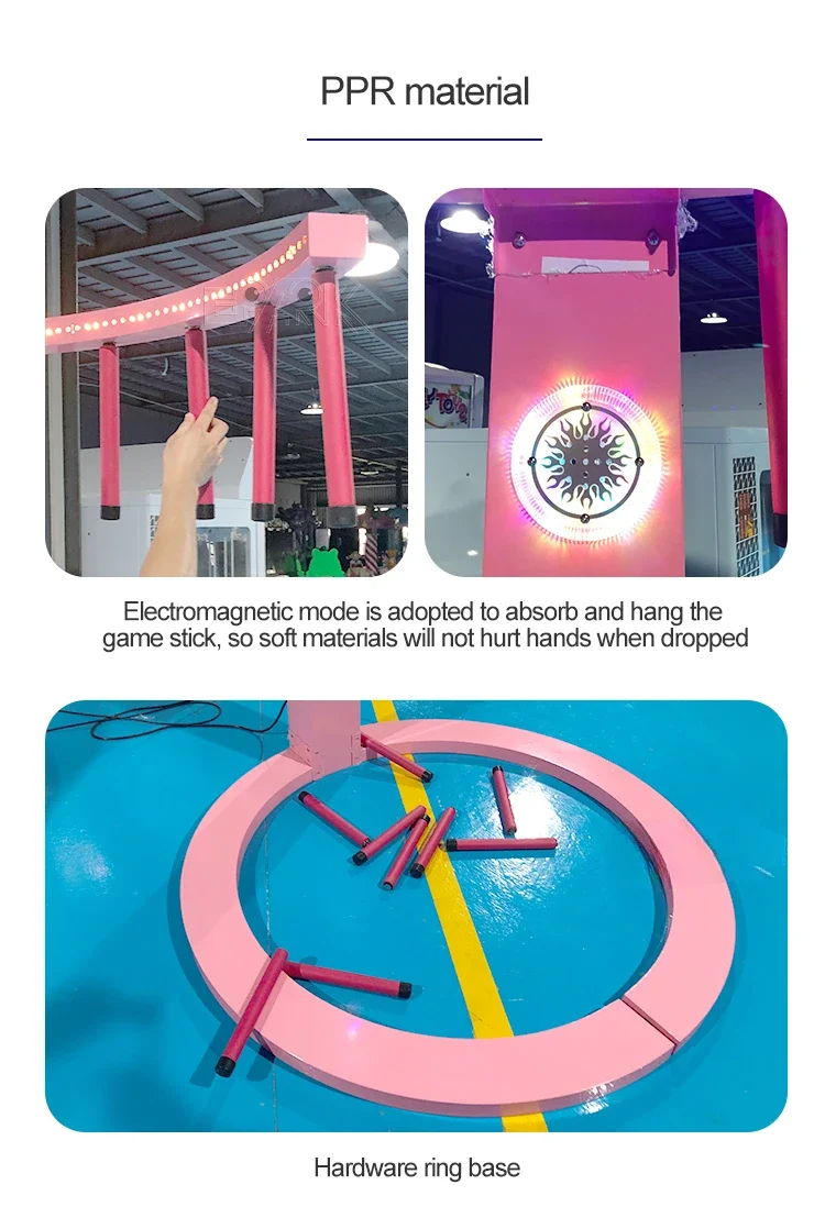 Глаза Быстрые чипсы Аркадная машина Крытая тренировка быстрой реакции Игрушки Электрическая ловля палочек Игровой автомат Падающая игра