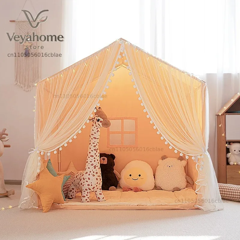 Small tree bud children's tent indoor toy  household game boys and girls play house princess small castle