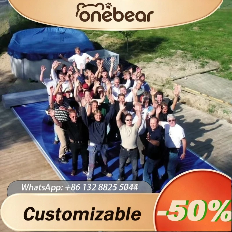 AnySize Custom Private Garden Outdoor Pool Auto Safety Roller Cover PVC Aluminum Alloy Waterproof Under Track Full Accessory Kit