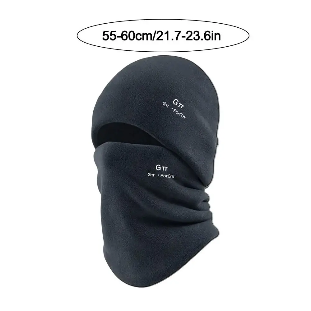 À prova de vento polar velo balaclava chapéu engrossado pescoço mais quente gorros manter quente inverno chapéu cachecol conjunto ao ar livre ciclismo esqui