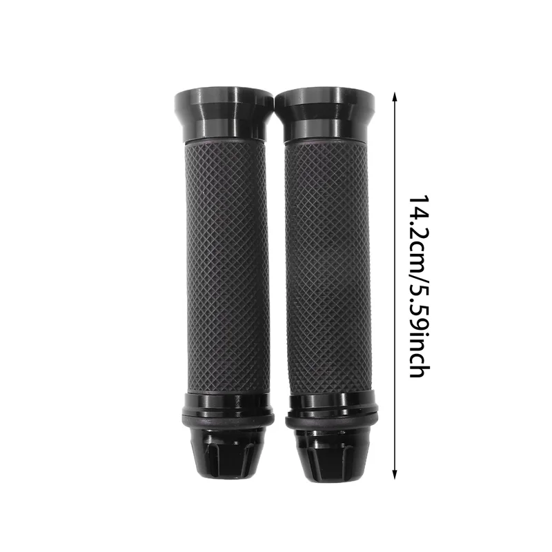 1 Pair 7/8\'\' Anti-Slip Motorcycle grips hand Handlebar Bar Grips Bicycle Rubber Mountain Cycle Handle Handlebar Bar Grips