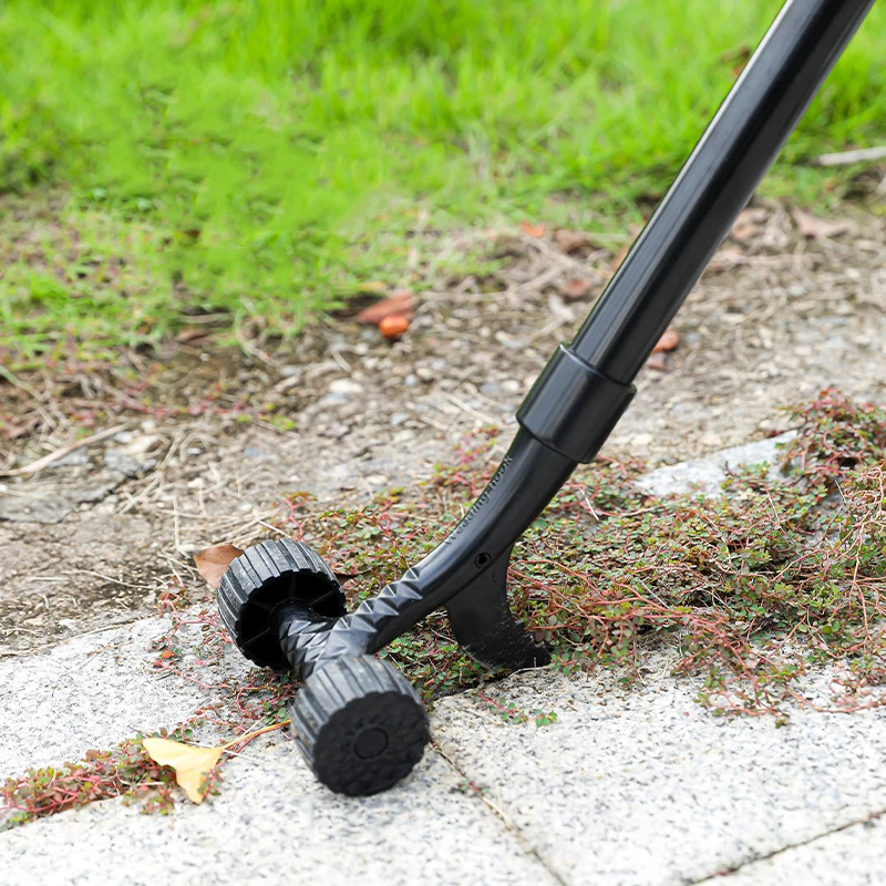 1 Pcs Black Weeding Head Which Combines Weeding And Soil Loosening Without The Need To Bend Over Gap Weeding Hook Only The Head