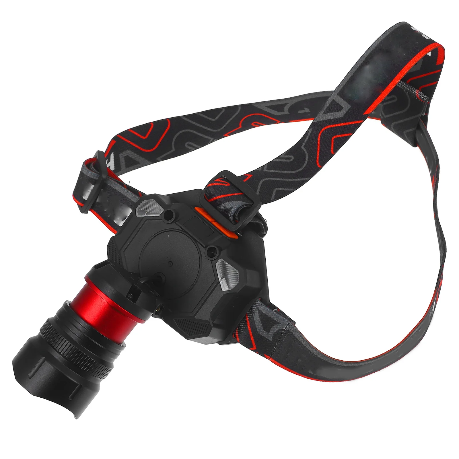 

Rechargeable Headlamp with Wide Beam for Camping Outdoor Cycling Night Running Fishing Heavy Rain Snow Use Long Life