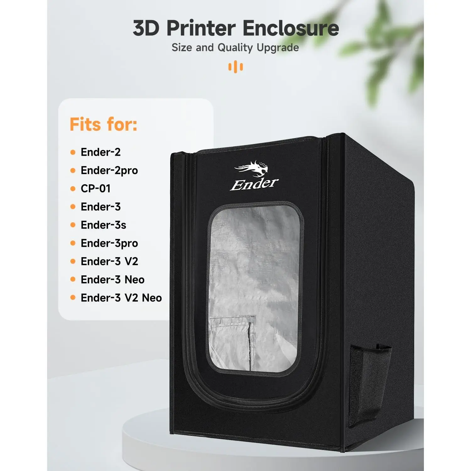 Creality Official Fireproof Dustproof Aluminum 3D Printer Enclosure 480*600*720mm Constant Temperature Protective Accessories